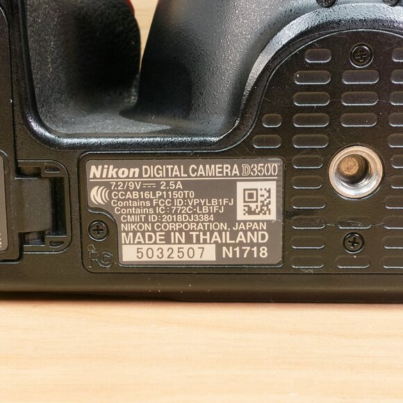 Nikon D3500 24.2MP DSLR Camera / With AF-P DX NIKKOR 18–55mm f/3.5–5.6G VR Lens - Picture 10 of 11